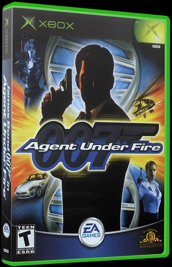 007 Agent Under Fire 3D box (NA)