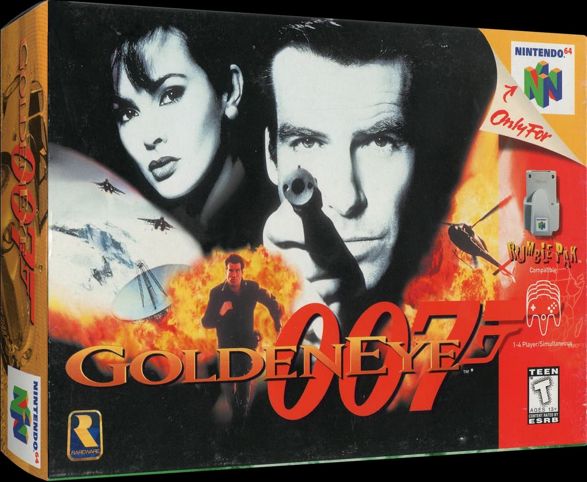 007 GoldenEye box art