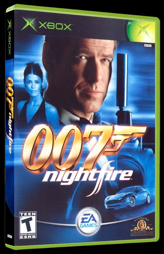 007 Nightfire 3D box (NA)