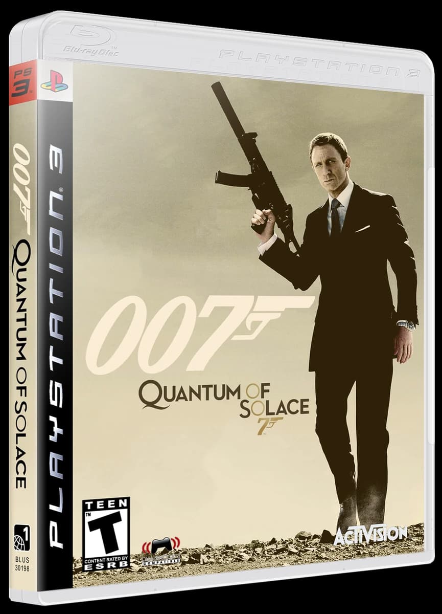 007 Quantum of Solace box art