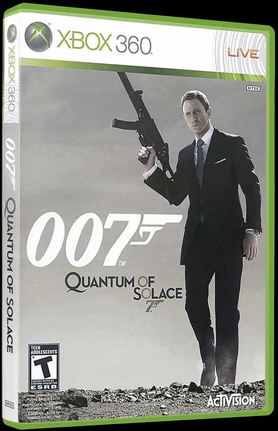 007 Quantum of Solace box art