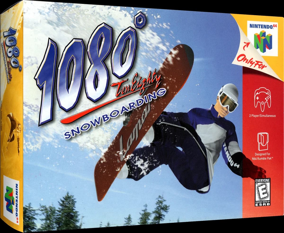 1080 Snowboarding box art