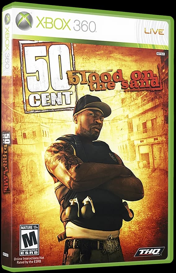 50 Cent: Blood on the Sand box art