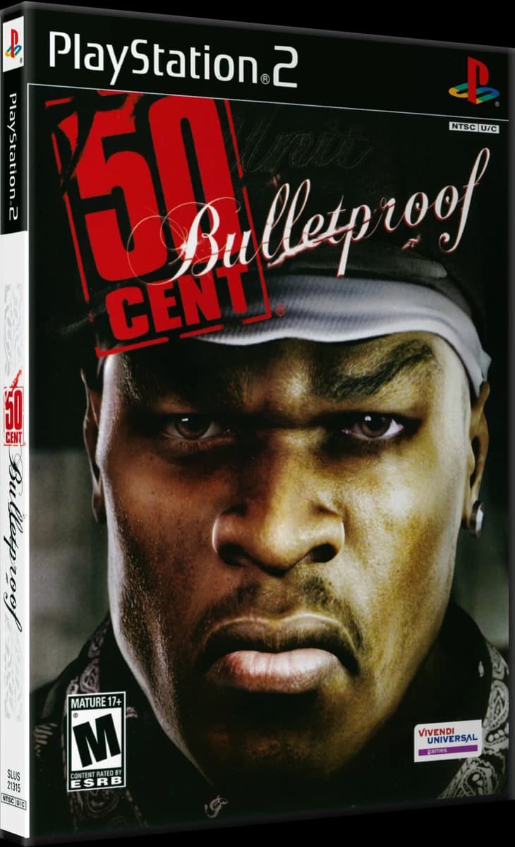 50 Cent Bulletproof box art