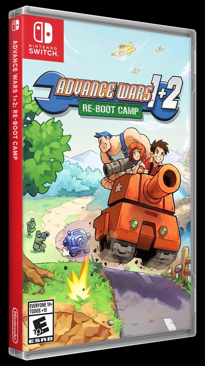 Advance Wars 1+2: Re-Boot Camp box art