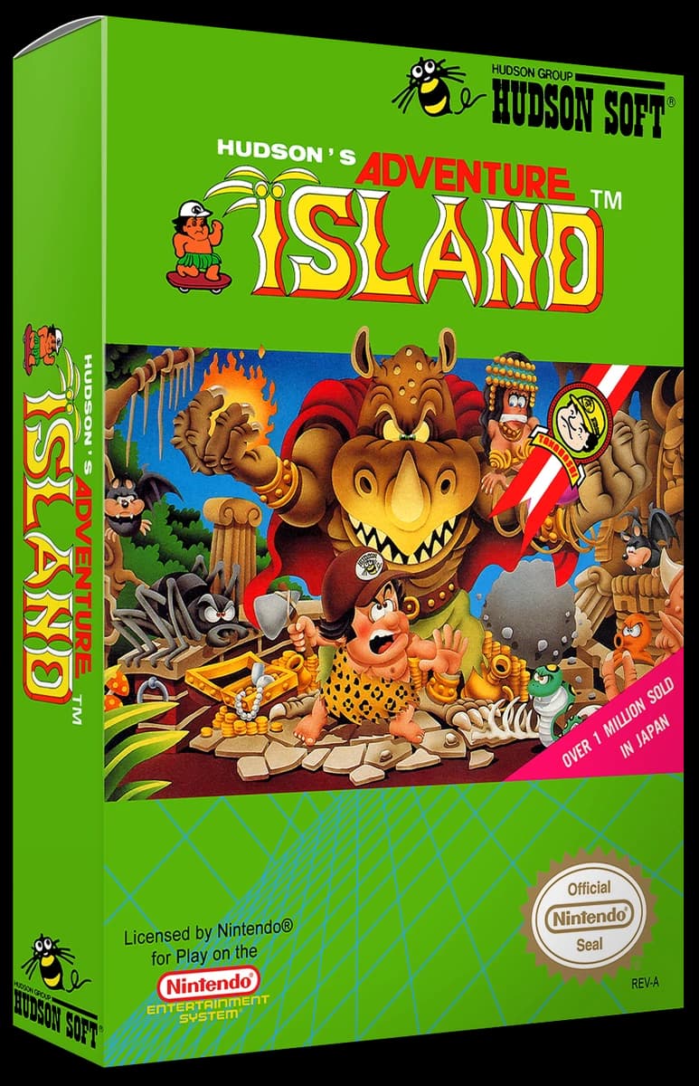 Adventure Island box art