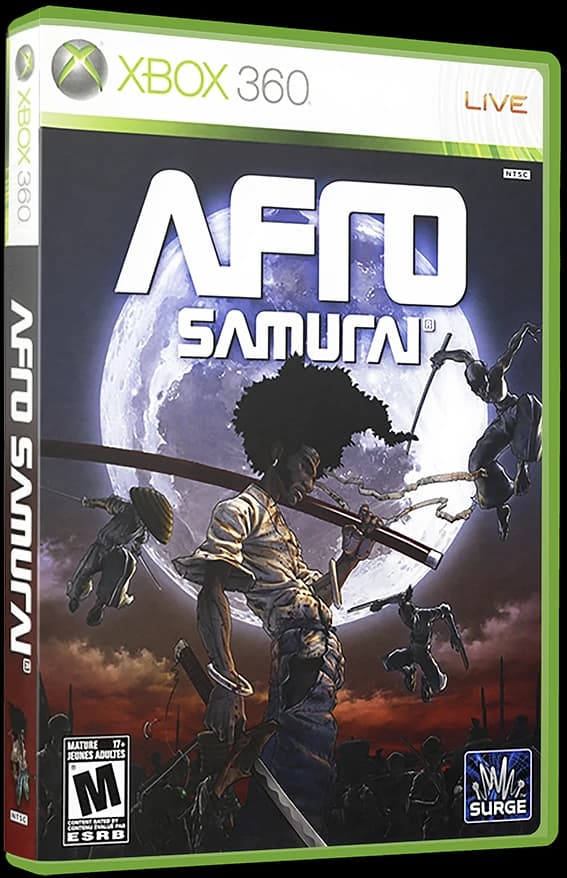 Afro Samurai 3D box (WORLD)