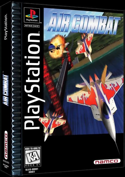 Air Combat 3D box (NA)