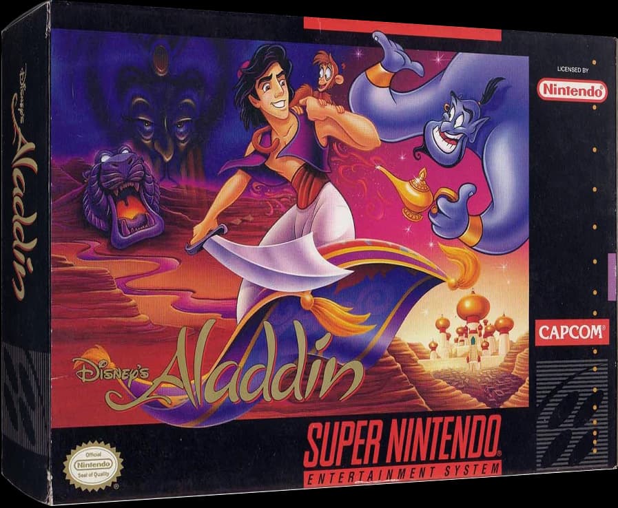 Aladdin box art