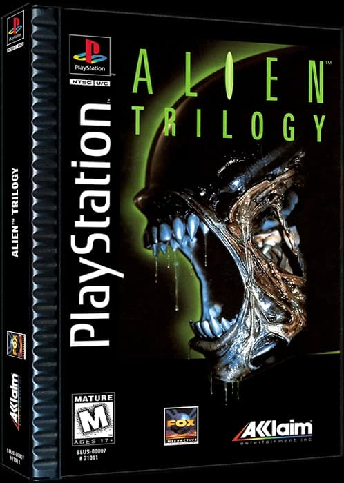 Alien Trilogy 3D box (NA)