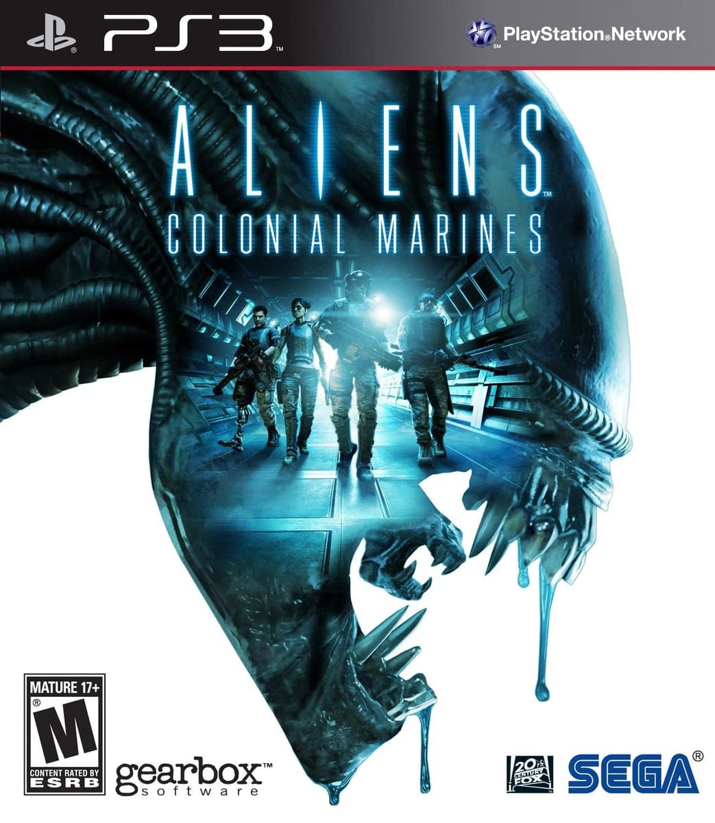 Aliens Colonial Marines box art
