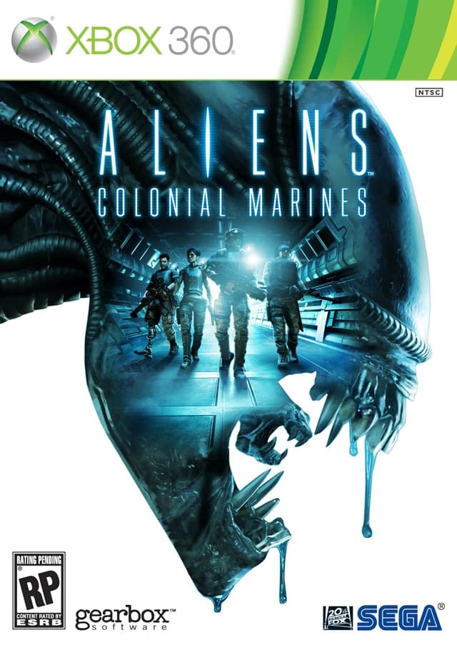 Aliens Colonial Marines box art