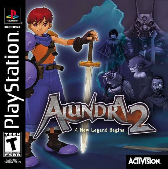 Alundra 2 box art