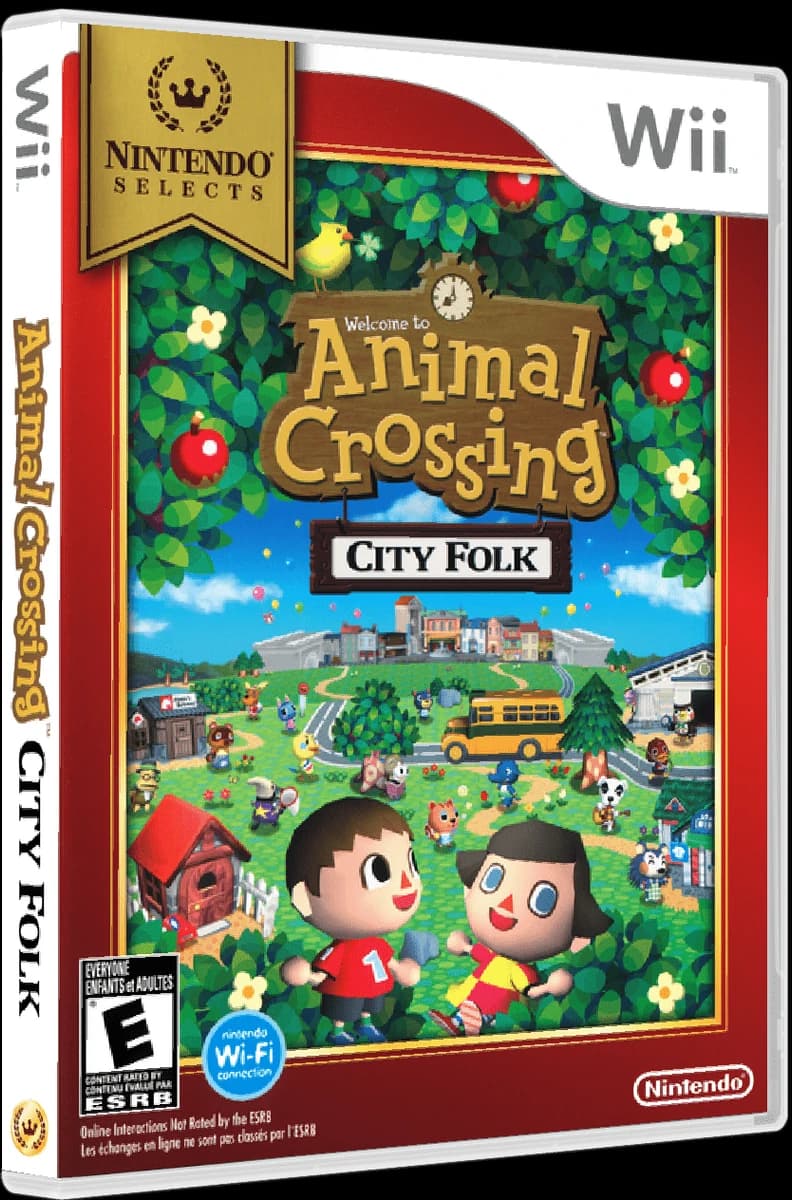 Animal Crossing City Folk box art