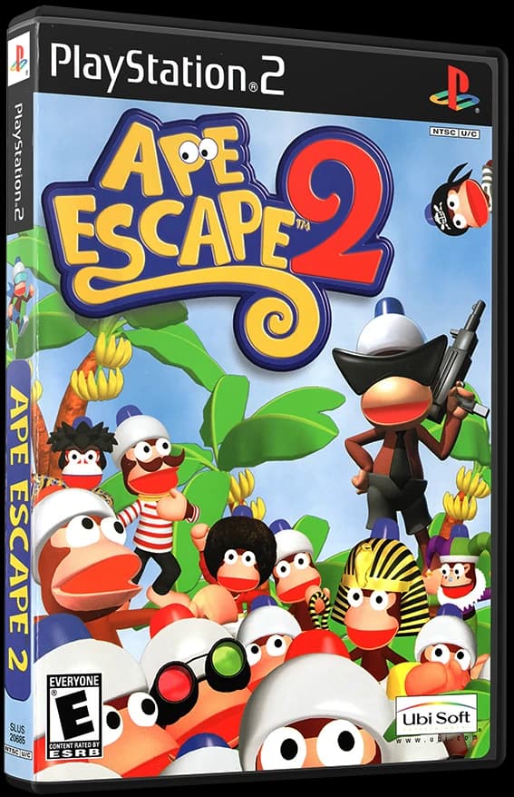 Ape Escape 2 box art
