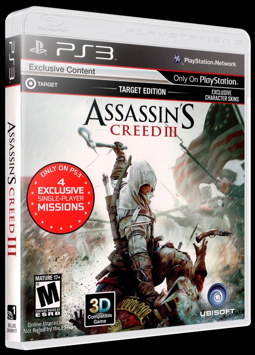 Assassin's Creed III box art