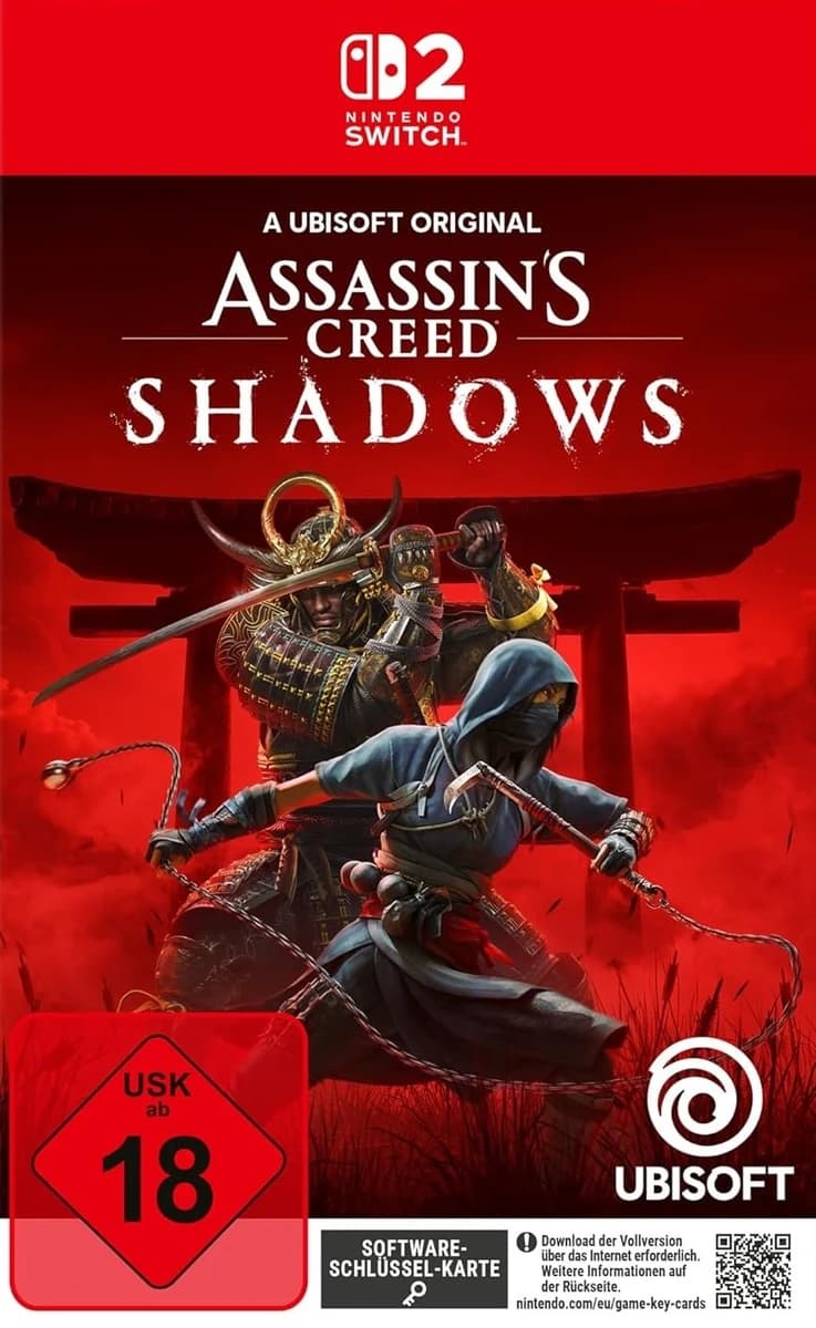 Assassin's Creed Shadows box front (WORLD)