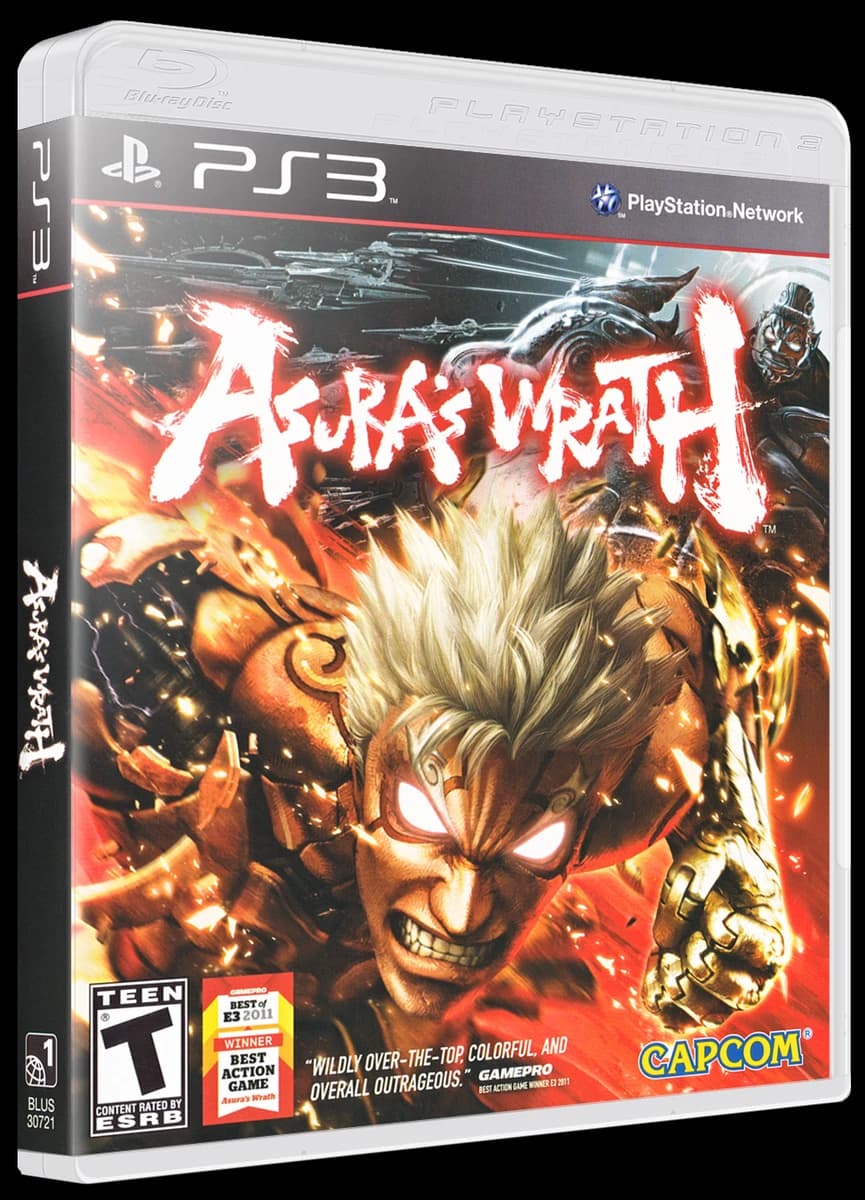 Asura's Wrath box art