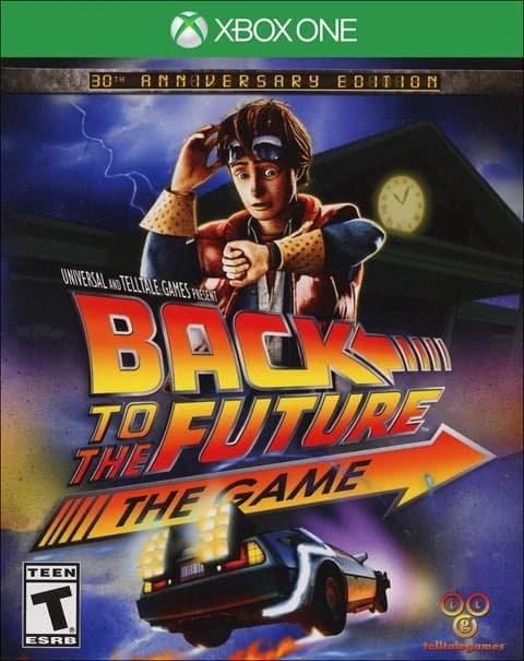 Back to the Future: The Game 30th Anniversary box art