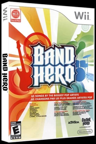 Band Hero box art