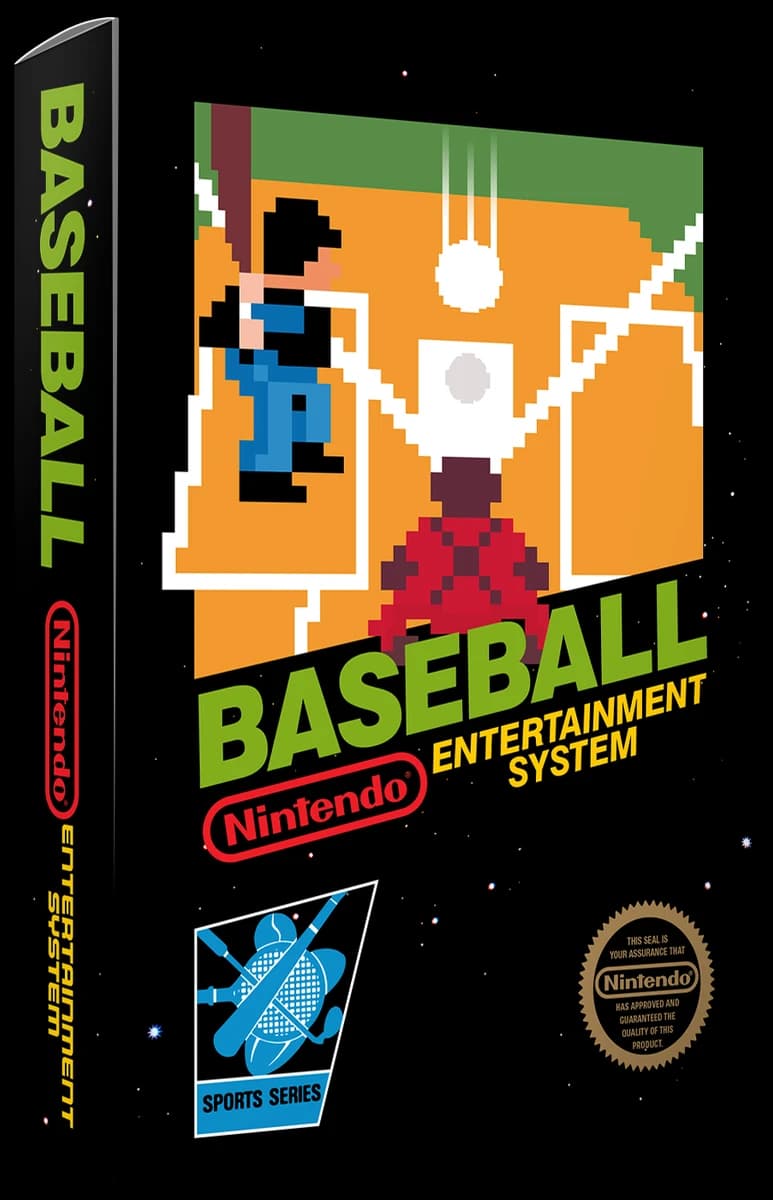 Baseball box art