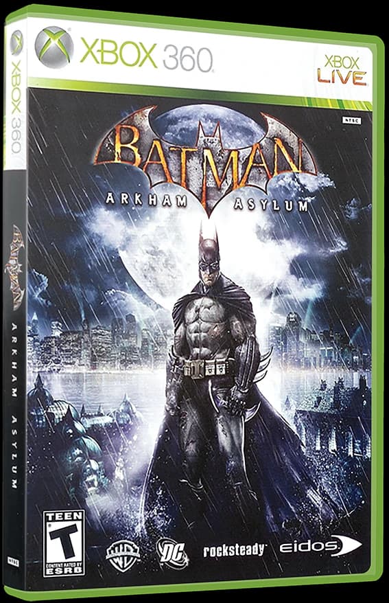 Batman: Arkham Asylum box art