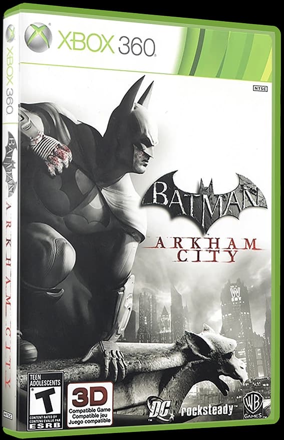 Batman: Arkham City 3D box (NA)