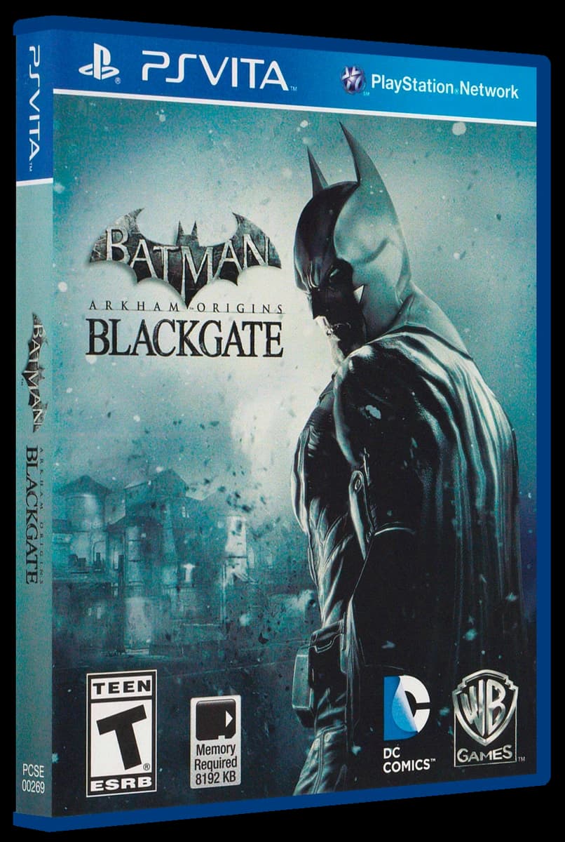 Batman: Arkham Origins Blackgate box art
