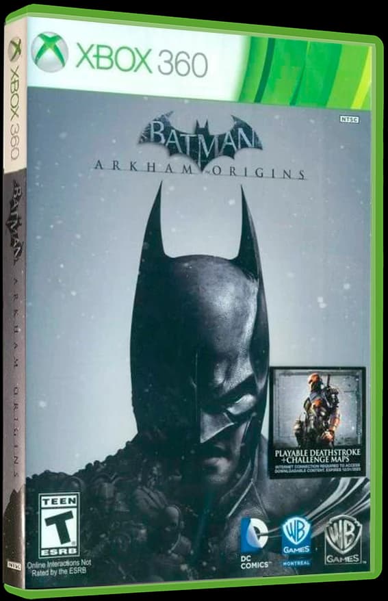 Batman: Arkham Origins box art