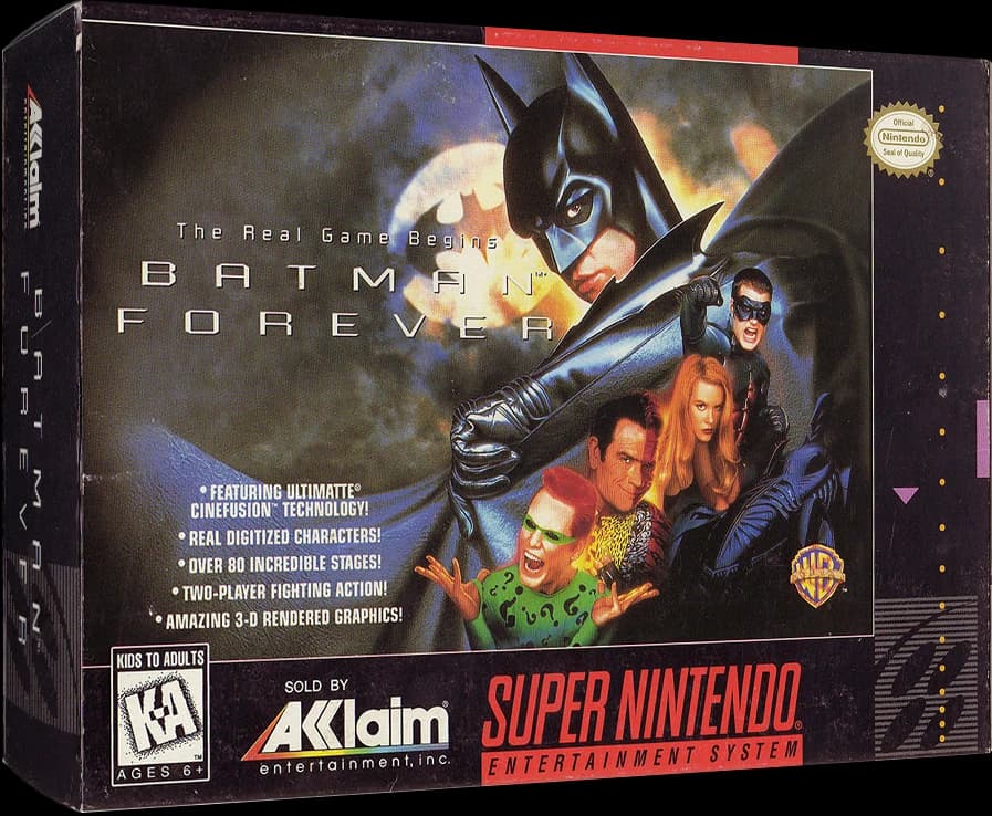 Batman Forever box art