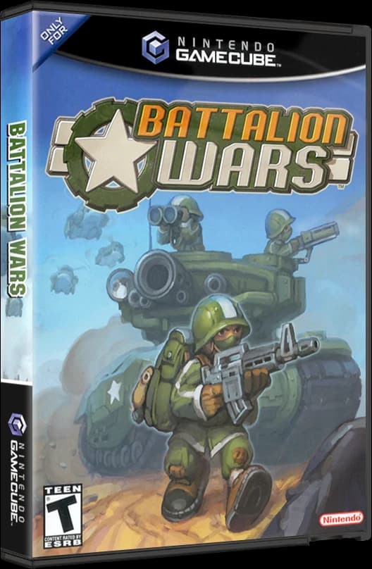 Battalion Wars 3D box (NA)