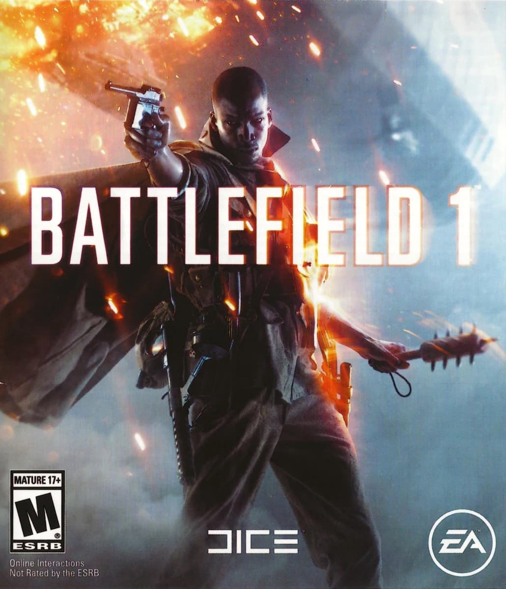 Battlefield 1 box front (NA)