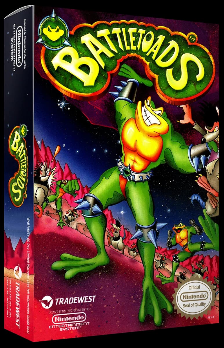 Battletoads 3D box (NA)