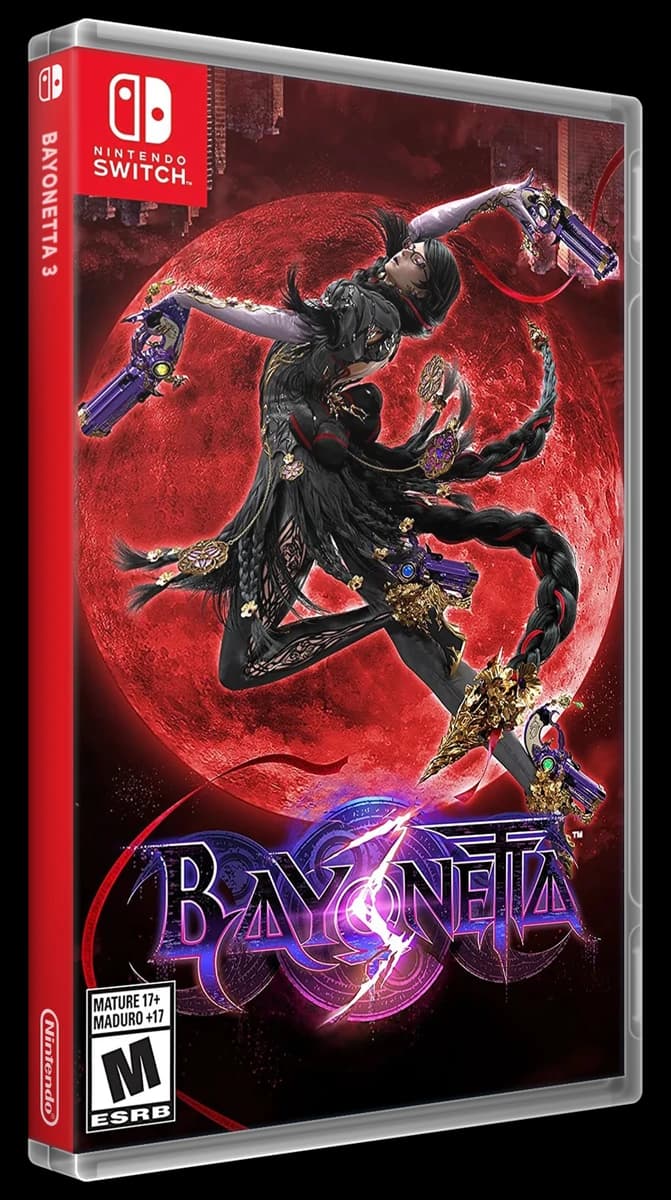 Bayonetta 3 box art