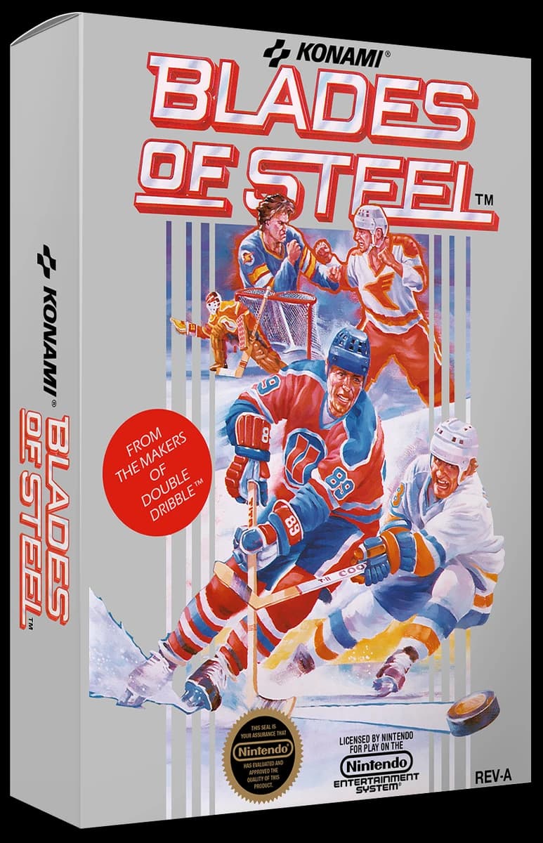 Blades of Steel 3D box (NA)
