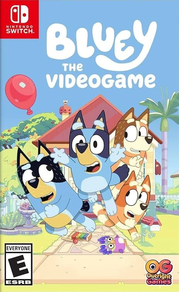 Bluey: The Videogame box art