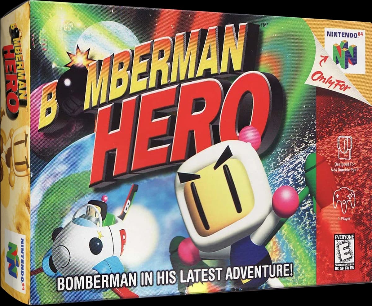 Bomberman Hero box art