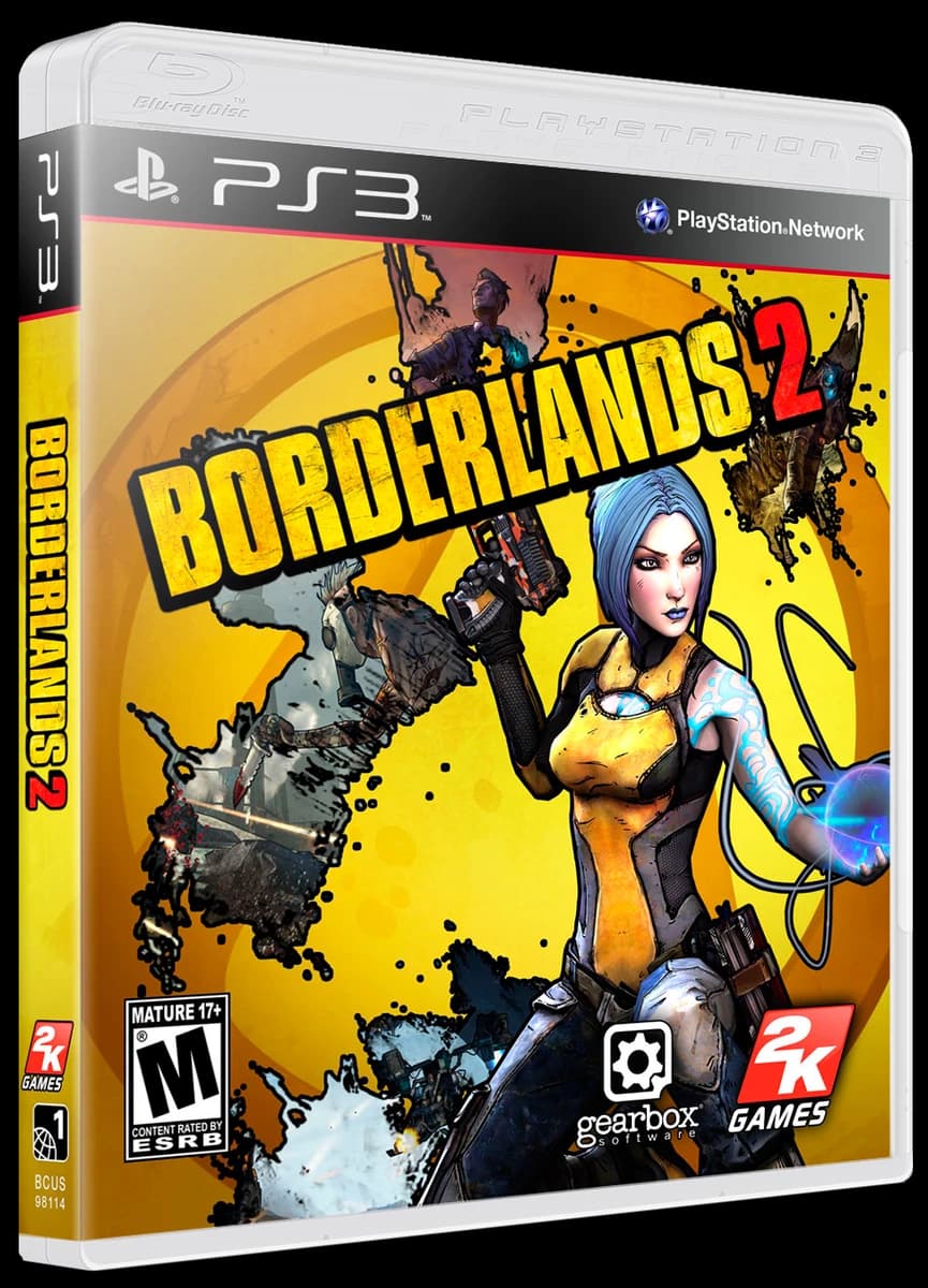 Borderlands 2 3D box (NA)