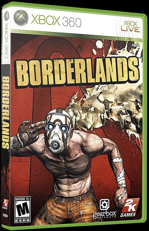 Borderlands 3D box (NA)