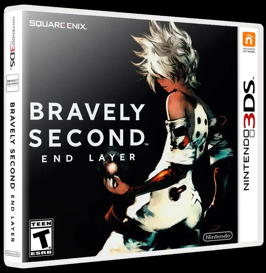 Bravely Second: End Layer 3D box (NA)