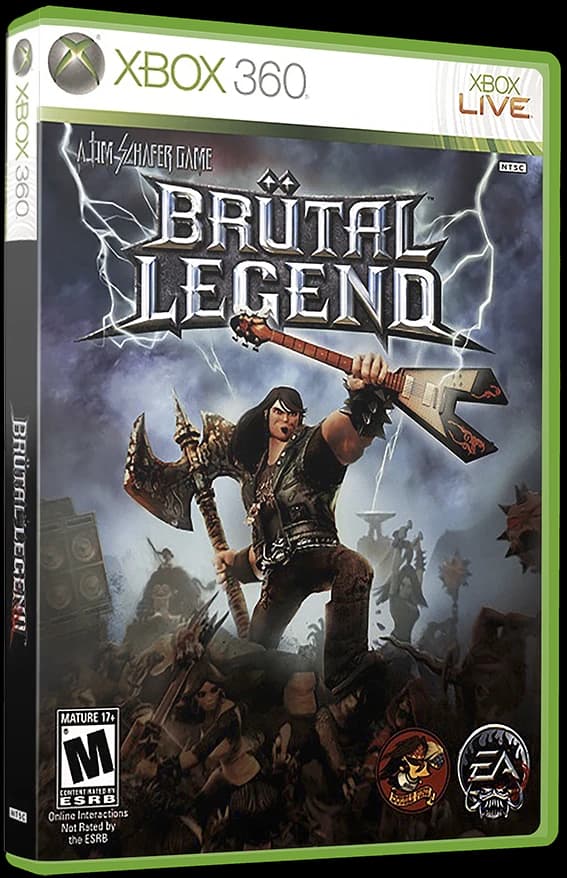 Brutal Legend 3D box (NA)