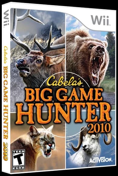 Cabela's Big Game Hunter 2010 box art