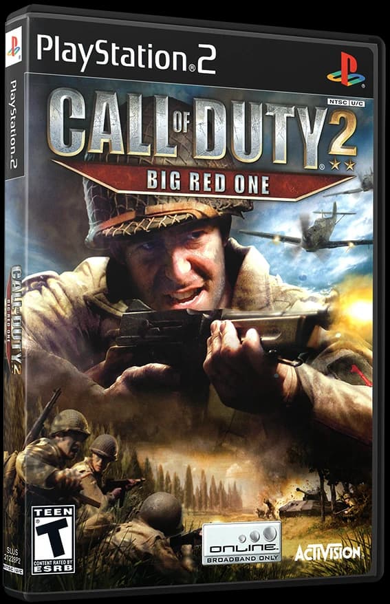 Call of Duty 2 Big Red One box art