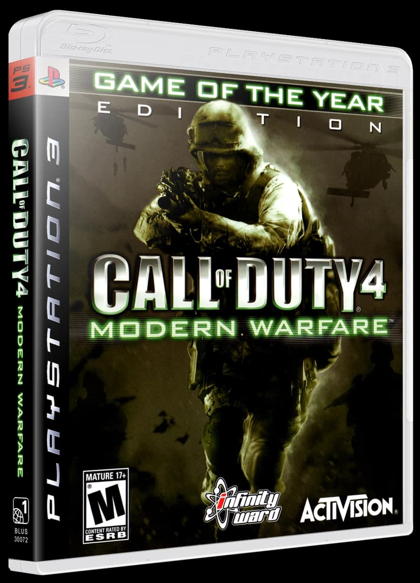 Call of Duty 4 Modern Warfare box art
