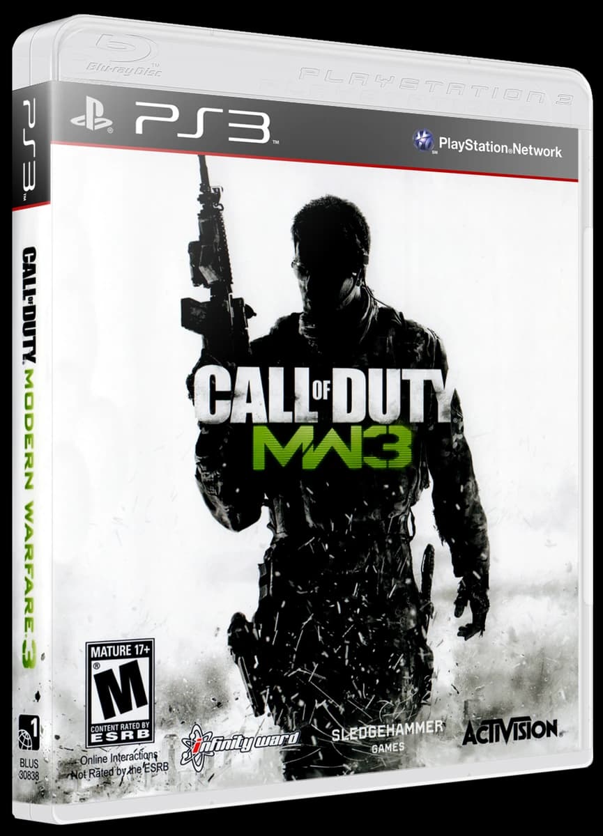 Call of Duty Modern Warfare 3 3D box (NA)