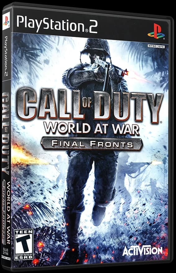 Call of Duty World at War Final Fronts box art
