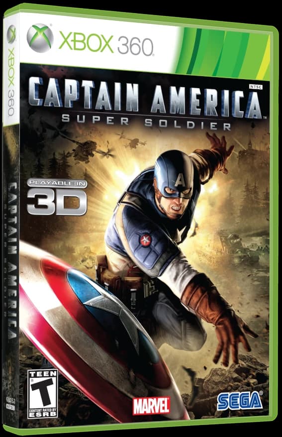 Captain America: Super Soldier box art