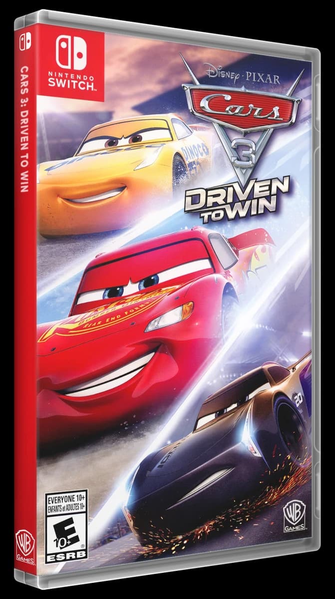 Cars 3 Driven to Win box art