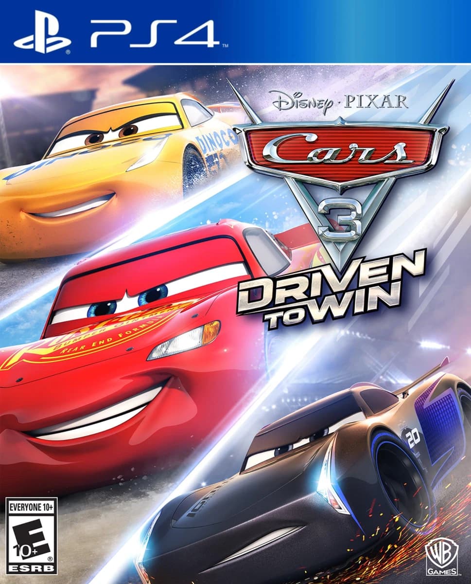 Cars 3 Driven to Win box art