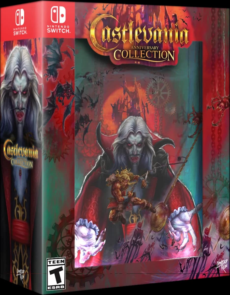 Castlevania Anniversary Collection 3D box (NA)